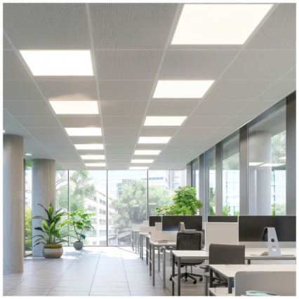 Dalle LED pour faux plafond CAPRI LED/25/30/40W/230V 3000/4000/5700K 62x62 cm blanche