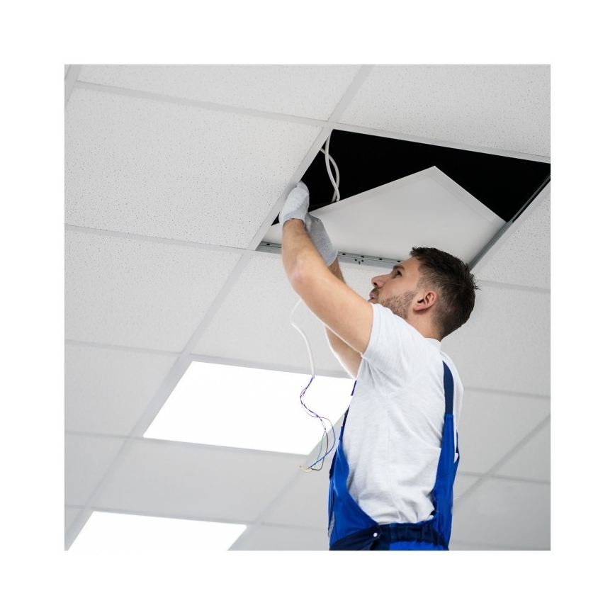 Dalle LED pour faux plafond CAPRI LED/25/30/40W/230V 3000/4000/5700K 62x62 cm blanche