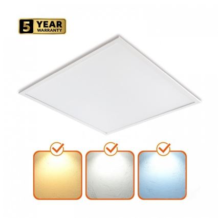 Dalle LED pour faux plafond CAPRI LED/25/30/40W/230V 3000/4000/5700K 62x62 cm blanche