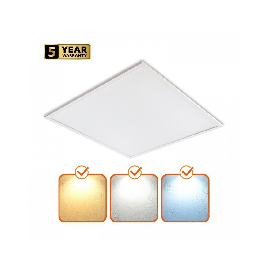 Dalle LED pour faux plafond CAPRI LED/25/30/40W/230V 3000/4000/5700K 62x62 cm blanche