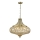 Där Lighting ASM0675 - Suspension à chaîne ASMARA 6xE14/40W/230V laiton