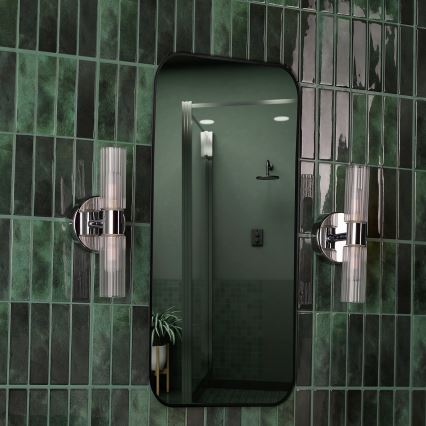 Där Lighting BOL0950 - Applique murale pour salle de bains BOLTON 2xG9/5W/230V IP44 chrome brillant