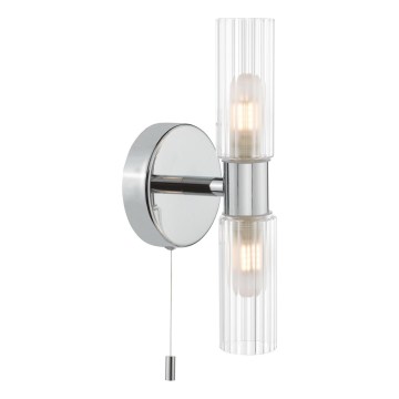Där Lighting BOL0950 - Applique murale pour salle de bains BOLTON 2xG9/5W/230V IP44 chrome brillant