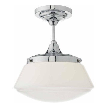Där Lighting CAD0150 - Plafonnier de salle de bains à fixation apparente CADEN 1xE27/60W/230V IP44 chrome brillant