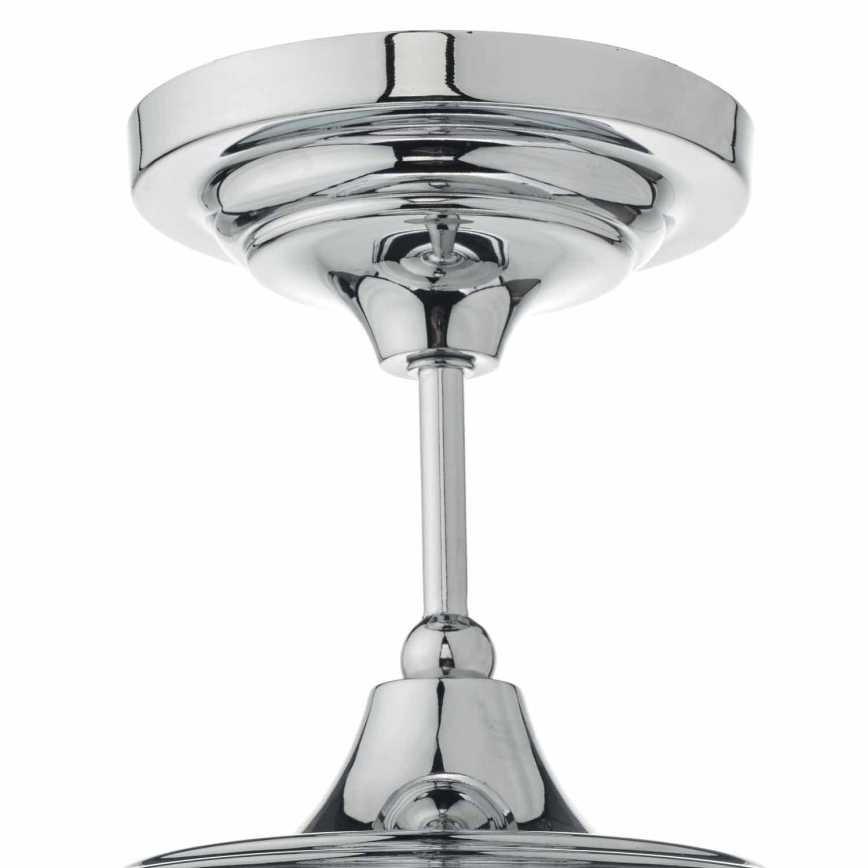 Där Lighting CAD0150 - Plafonnier de salle de bains à fixation apparente CADEN 1xE27/60W/230V IP44 chrome brillant