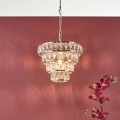 Där Lighting CER0135 - Lustre CERYS suspendu sur chaîne 1xE27/60W/230V doré
