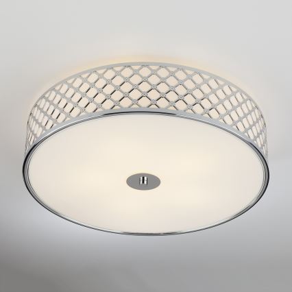Där Lighting CIV5050 - Plafonnier CIVIC 5xE14/60W/230V Ø 50 cm chrome brillant