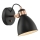 Där Lighting FRE0722 - Applique murale orientable FREDERICK 1xE14/40W/230V, noire