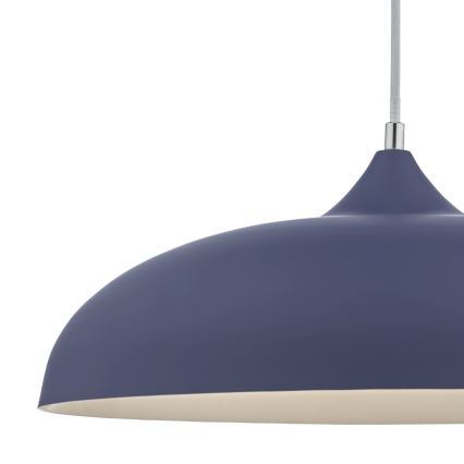 Där Lighting KAE0123 - Suspension à câble KAELAN 1xE27/60W/230V bleu
