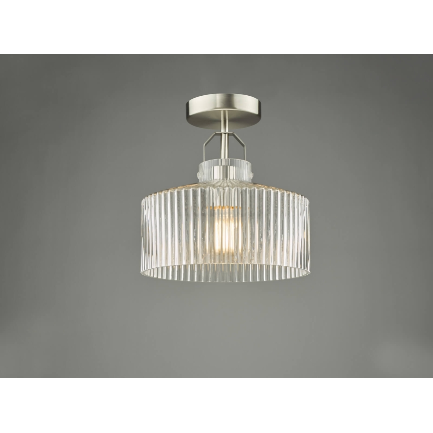 Där Lighting LEN4846 - Plafonnier LENKA 1xE27/60W/230V chrome mat