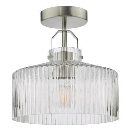 Där Lighting LEN4846 - Plafonnier LENKA 1xE27/60W/230V chrome mat