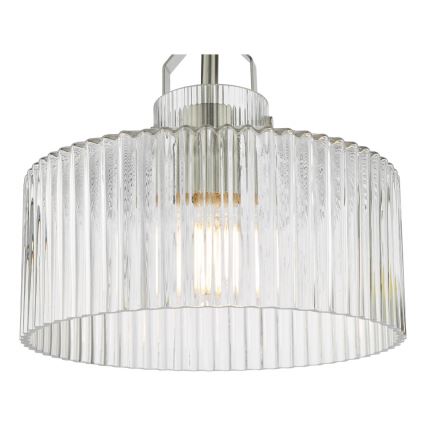 Där Lighting LEN4846 - Plafonnier LENKA 1xE27/60W/230V chrome mat