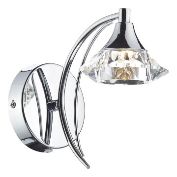Där Lighting LUT0750 - Applique murale LUTHER 1xG9/40W/230V finition chromée brillante