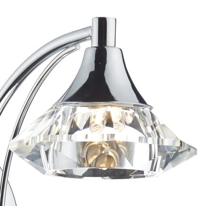 Där Lighting LUT0750 - Applique murale LUTHER 1xG9/40W/230V finition chromée brillante