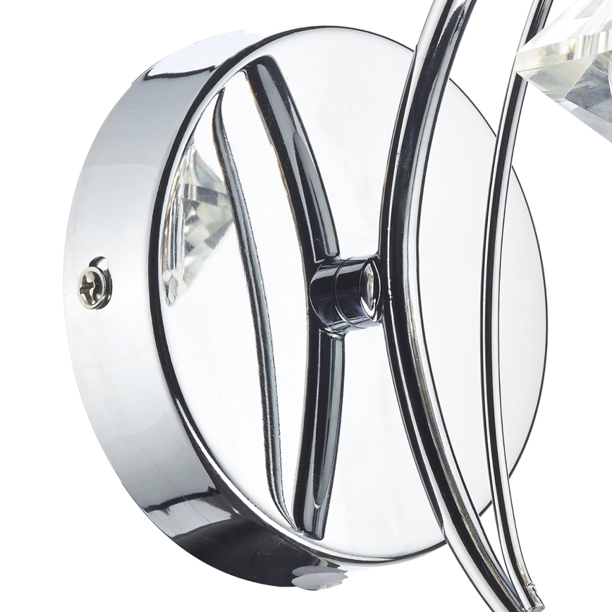 Där Lighting LUT0750 - Applique murale LUTHER 1xG9/40W/230V finition chromée brillante