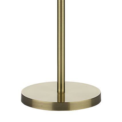 Där Lighting MAD4975 - Lampadaire MADRID 1xE27/60W/230V marron/laiton
