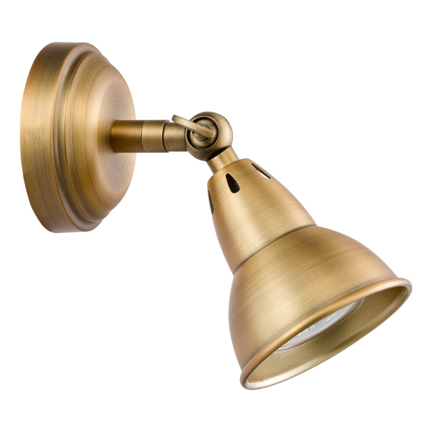 Där Lighting NAT0742 - Applique murale spot NATHANIEL 1xGU10/11W/230V laiton
