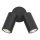 Där Lighting ORT0922 - Applique spot d'extérieur LED ORTEGA 2xGU10/5W/230V IP65 noir