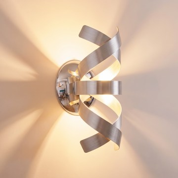 Där Lighting RAW0750 - Applique murale RAWLEY 1xG9/25W/230V chrome mat