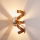 Där Lighting RAW0764 - Applique murale RAWLEY 1xG9/25W/230V cuivrée