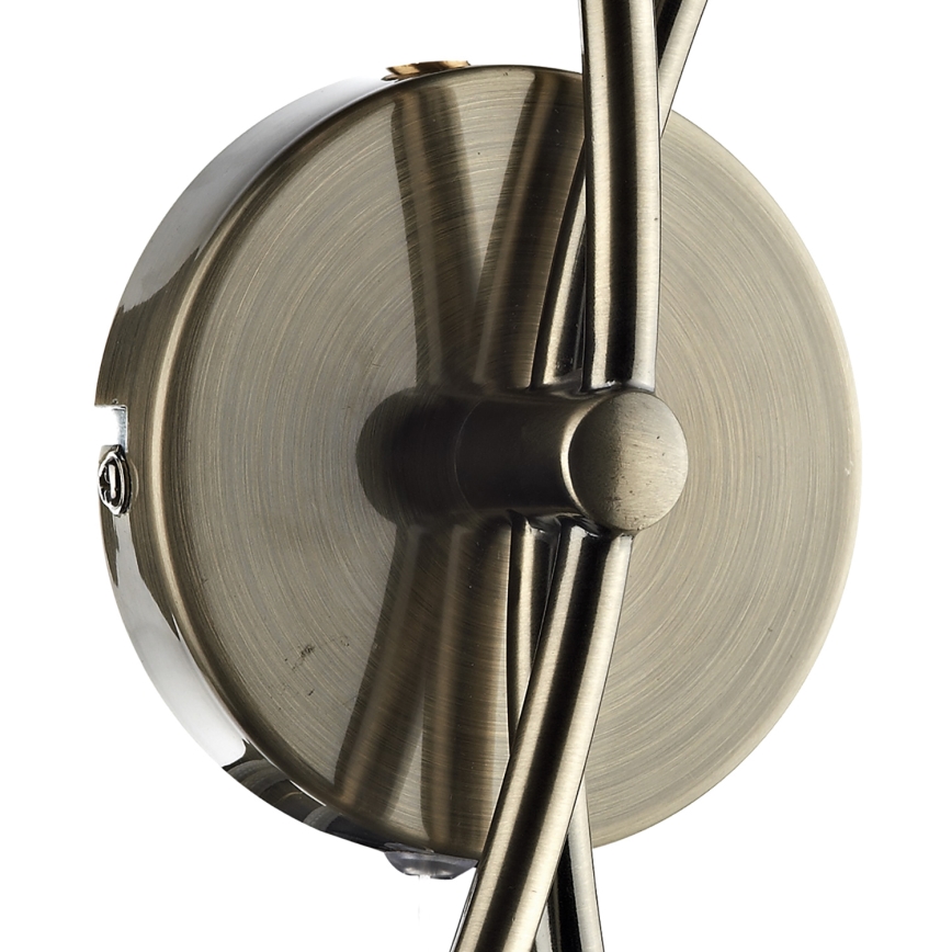 Där Lighting SEA0975 - Applique murale SEATTLE 2xG9/40W/230V en laiton