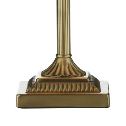 Där Lighting TAY4075-X - Lampe de table TAYLOR 1xE14/40W/230V beige/laiton