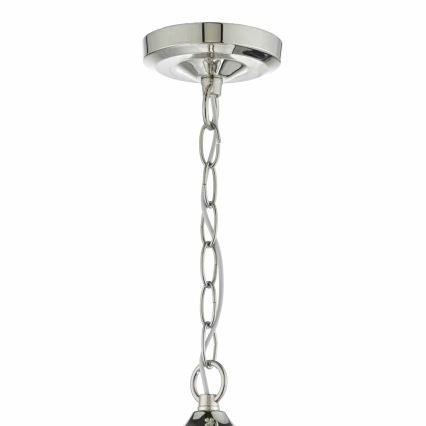 Där Lighting VAN0338 - Lustre VANESSA suspendu par chaîne 3xE14/40W/230V chrome brillant