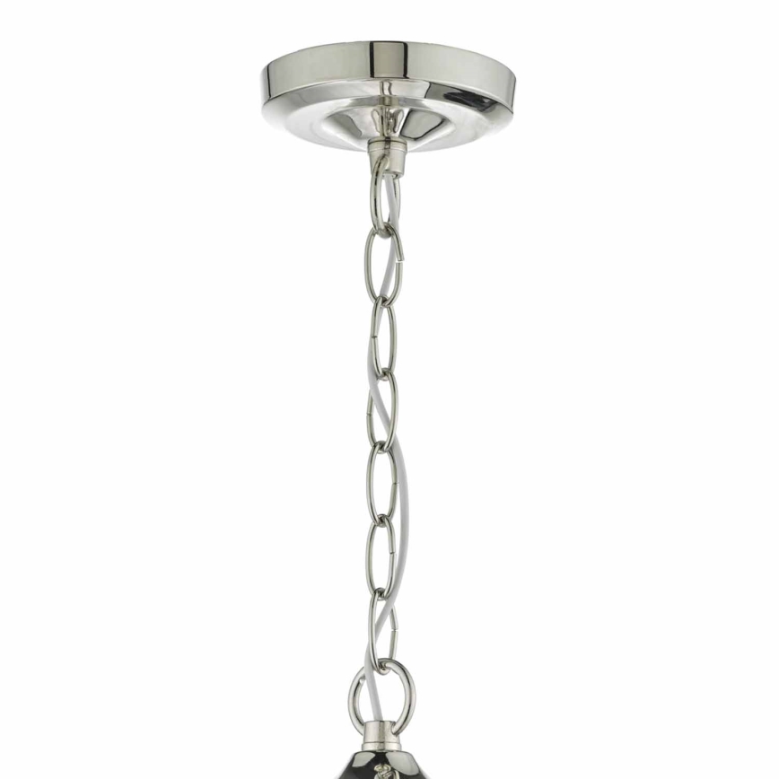Där Lighting VAN0338 - Lustre VANESSA suspendu par chaîne 3xE14/40W/230V chrome brillant