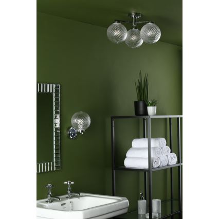 Där Lighting WAY0750 - Applique murale pour salle de bains WAYNE 1xG9/3W/230V IP44 chromée