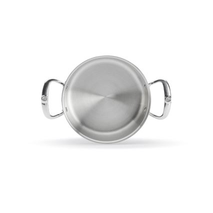 De Buyer 3427.20 - Casserole MILADY 20 cm avec couvercle, en acier inoxydable