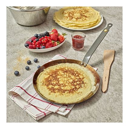 De Buyer 5615.24 - Poêle à crêpes MINERAL B 24 cm