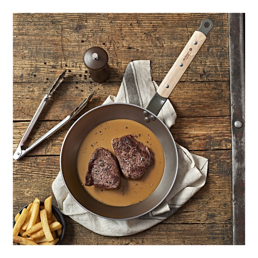 De Buyer 5710.32 - Poêle MINERAL B BOIS 32 cm acier