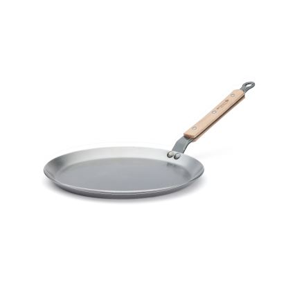 De Buyer 5715.24 - Poêle à crêpes MINERAL B BOIS 24 cm