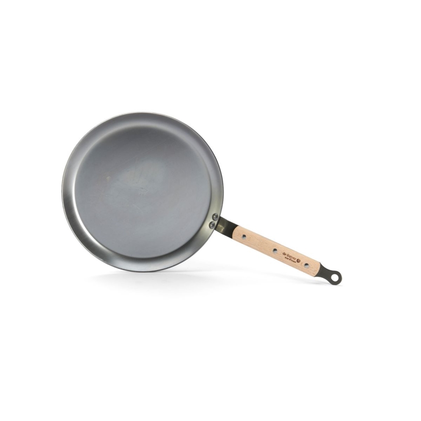 De Buyer 5715.26 - Poêle à crêpes MINERAL B BOIS 26 cm