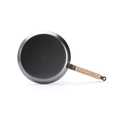 De Buyer 5715.26 - Poêle à crêpes MINERAL B BOIS 26 cm