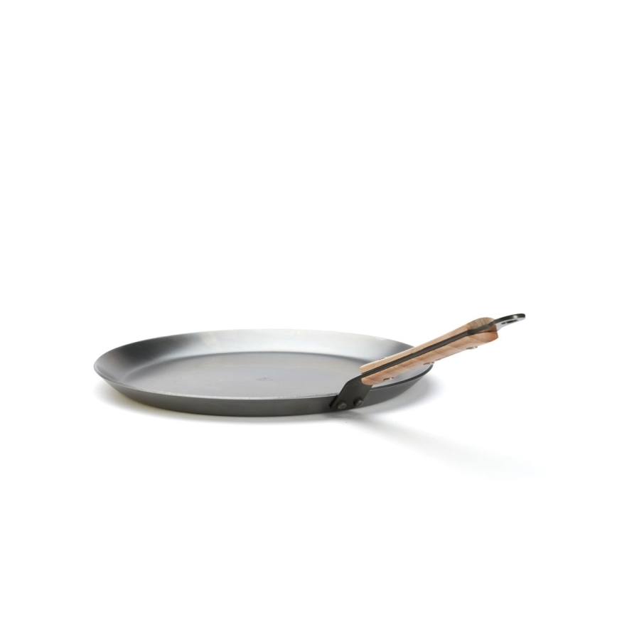 De Buyer 5715.26 - Poêle à crêpes MINERAL B BOIS 26 cm