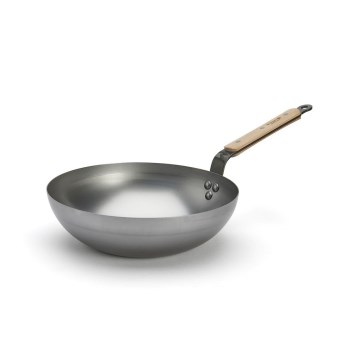 De Buyer 5717.28 - Wok MINERAL B BOIS 28 cm