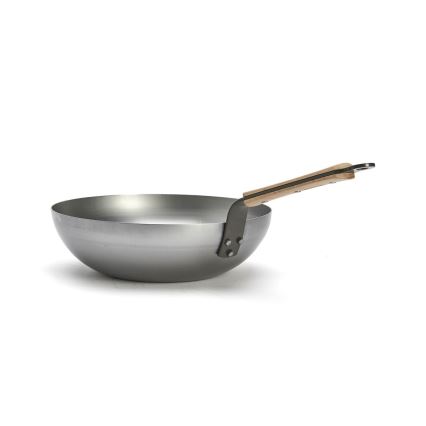 De Buyer 5717.28 - Wok MINERAL B BOIS 28 cm
