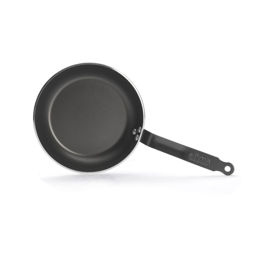 De Buyer 8480.24 - Poêle antiadhésive CHOC RESTO INDUCTION 24 cm