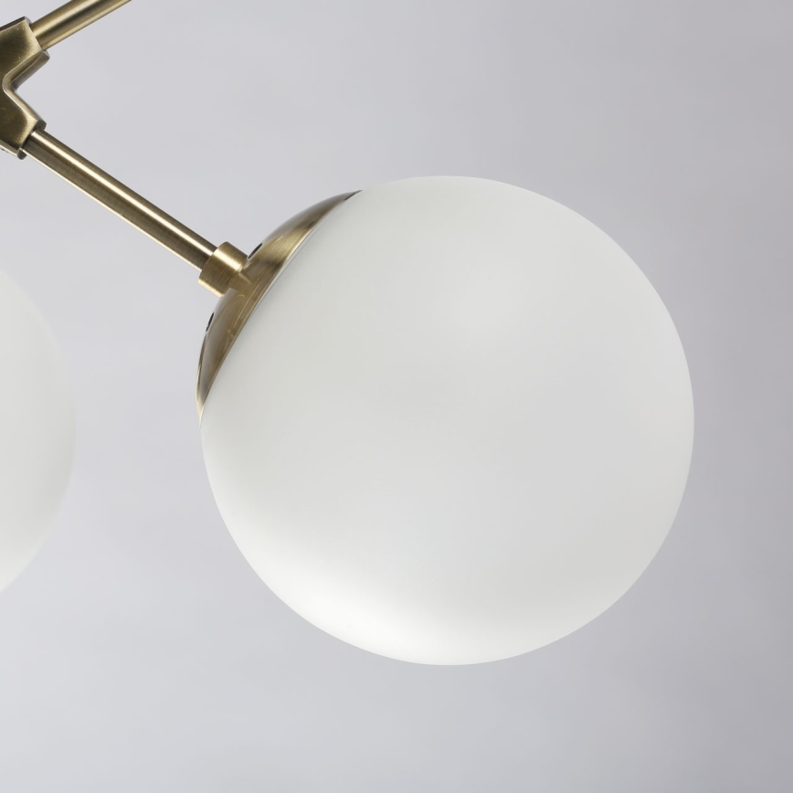 De Markt 306014006 - Lustre sur barre OLIVIA 6xE14/5W/230V