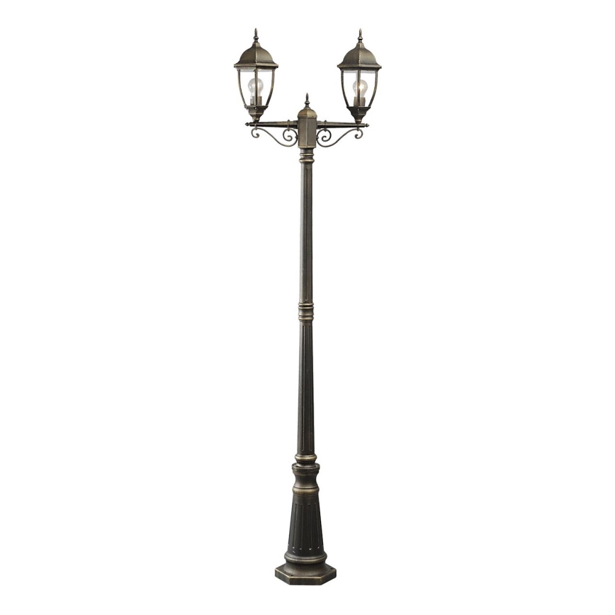De Markt - Lampadaire extérieur STREET 2xE27/95W/230V IP44