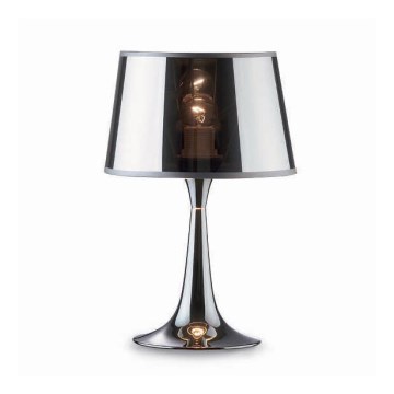 deal Lux - Lampe de table LONDON 1xE27/60W/230V chrome brillant