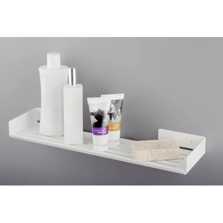 Deante ADM_A511 - Étagère murale de salle de bains MOKKO blanche