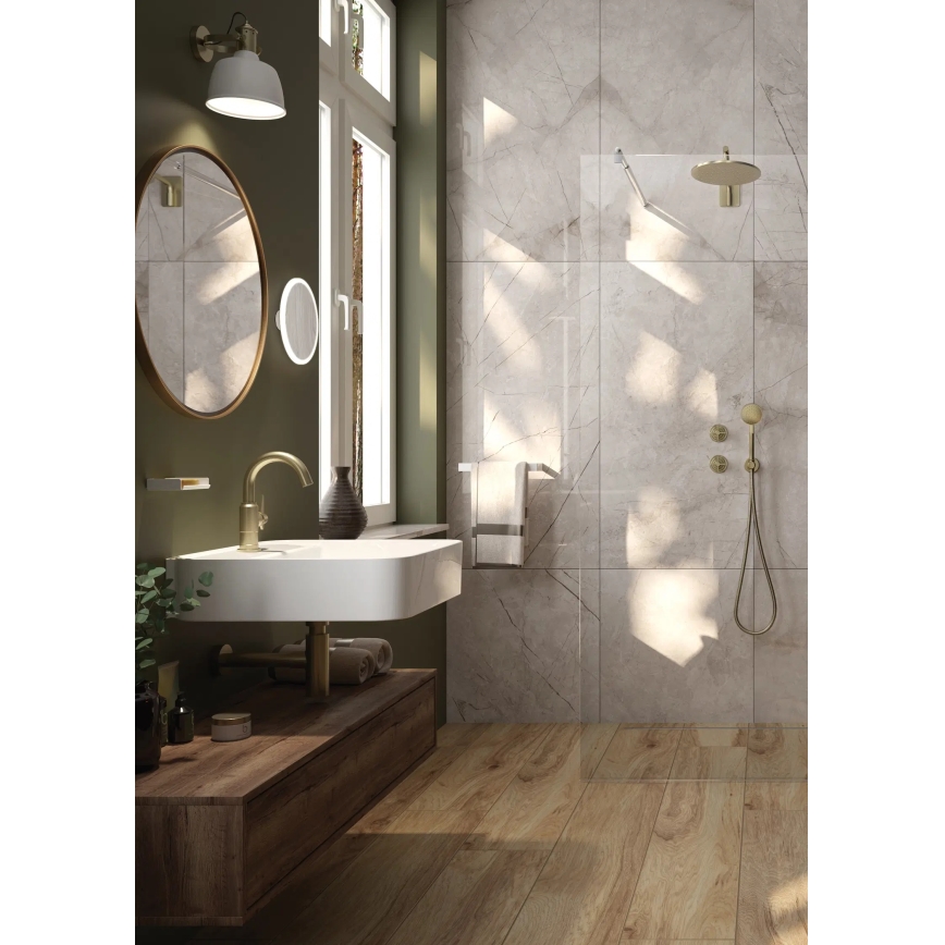 Deante ADM_A611 - Porte-serviettes mural MOKKO 30 cm blanc
