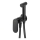 Deante BGA_N34M - Mitigeur de bidet avec douchette pour installation encastrée ALPINIA noir
