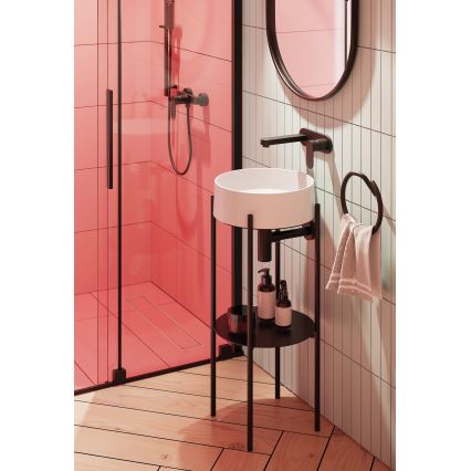 Deante BGA_N54L - Mitigeur de lavabo pour installation encastrée ALPINIA noir