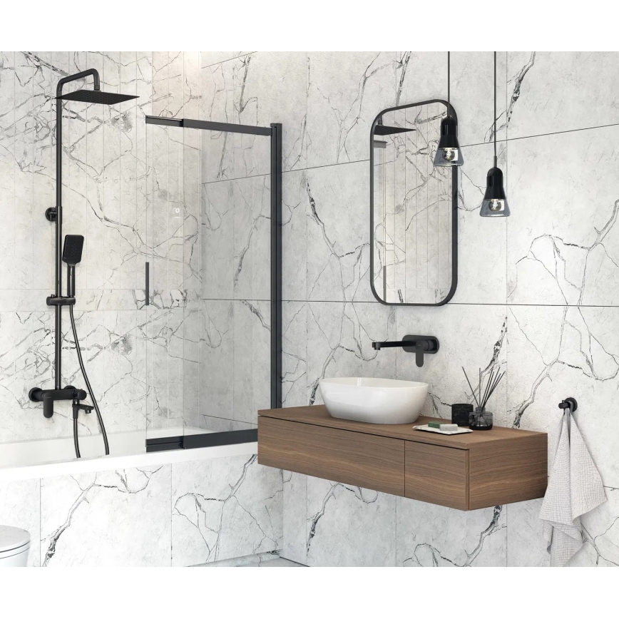 Deante BGA_N54L - Mitigeur de lavabo pour installation encastrée ALPINIA noir