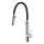 Deante BGB_B720 - Robinet d'évier avec bras flexible GERBERA noir/chrome