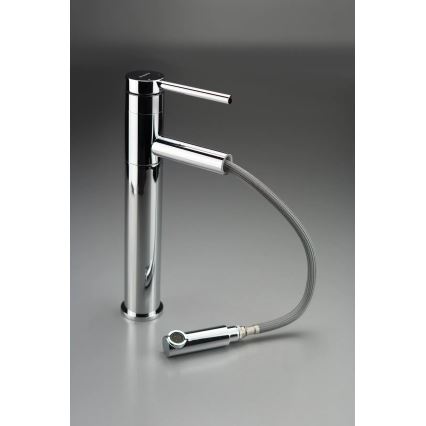 Deante BGE_022K - Mitigeur lavabo avec douchette extractible ORA 30,9 cm chrome brillant