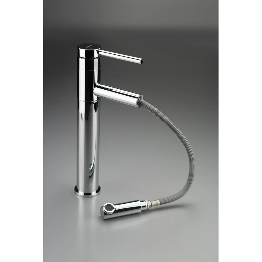 Deante BGE_022K - Mitigeur lavabo avec douchette extractible ORA 30,9 cm chrome brillant